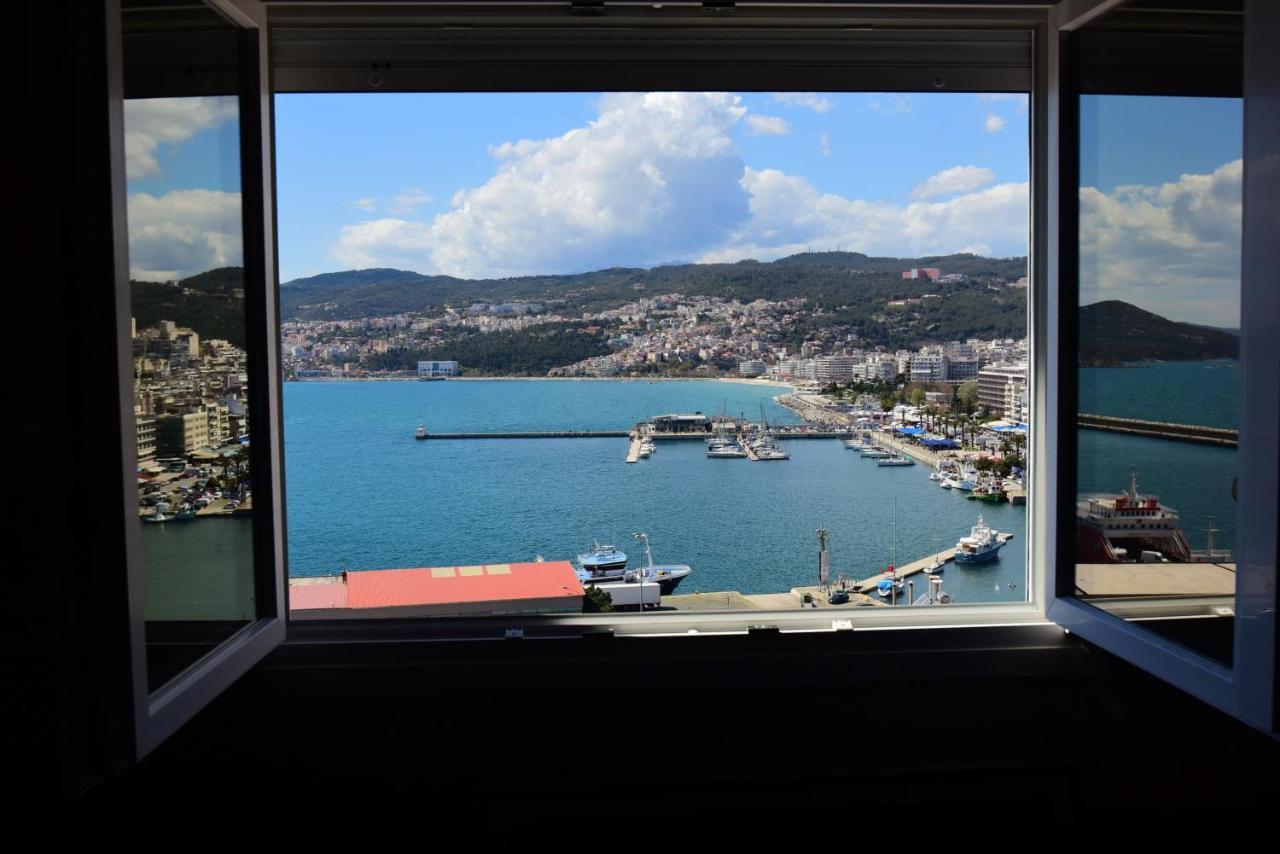 Апартаменты Golden Sea View - Old Town Кавала Экстерьер фото